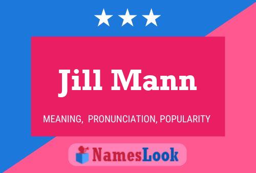 Póster del nombre Jill Mann