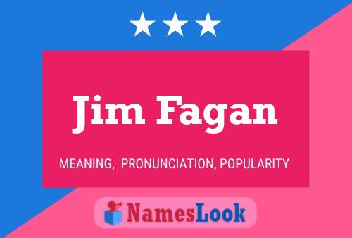 Póster del nombre Jim Fagan