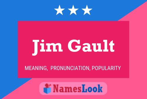 Póster del nombre Jim Gault