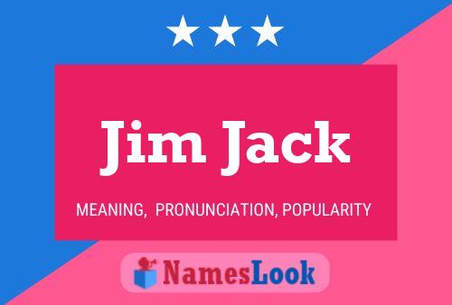 Póster del nombre Jim Jack