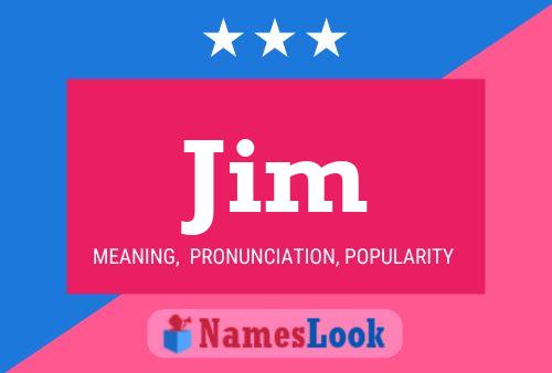 Póster del nombre Jim