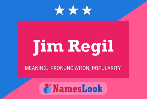 Póster del nombre Jim Regil