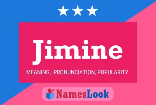 Póster del nombre Jimine