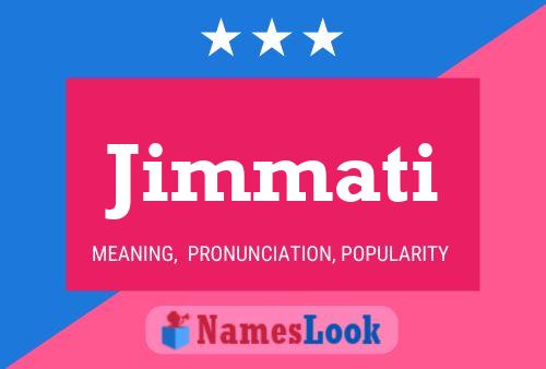 Póster del nombre Jimmati