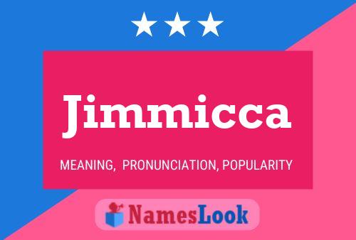 Póster del nombre Jimmicca