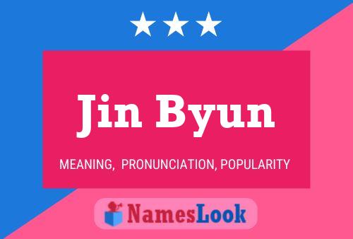 Póster del nombre Jin Byun