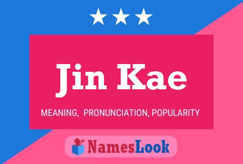 Póster del nombre Jin Kae