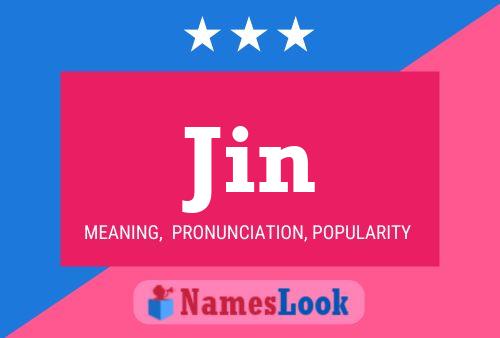 Póster del nombre Jin