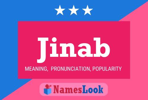 Póster del nombre Jinab