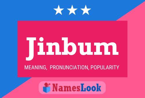 Póster del nombre Jinbum