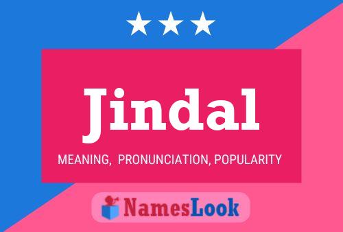 Póster del nombre Jindal