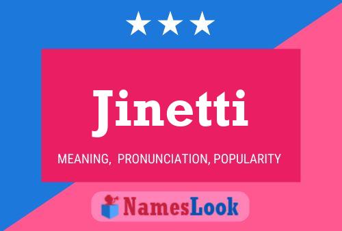 Póster del nombre Jinetti