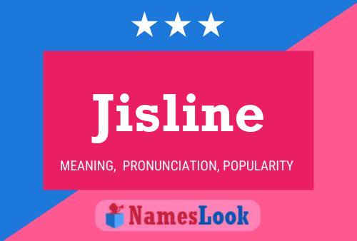 Póster del nombre Jisline