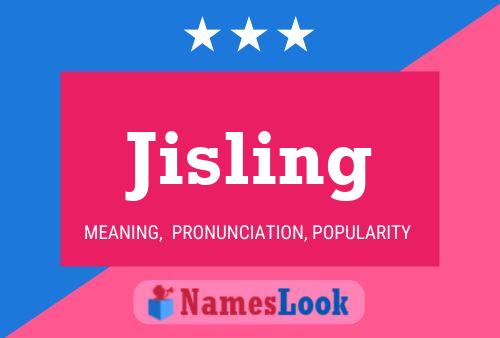 Póster del nombre Jisling