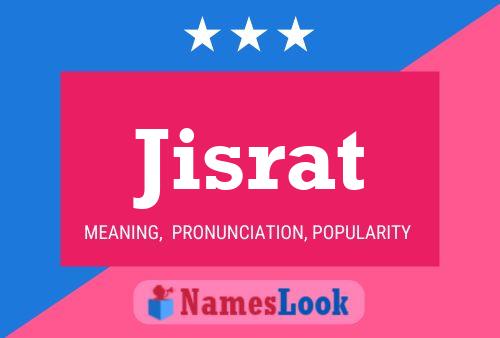 Póster del nombre Jisrat