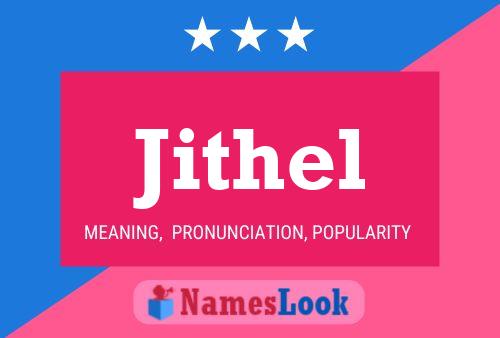 Póster del nombre Jithel