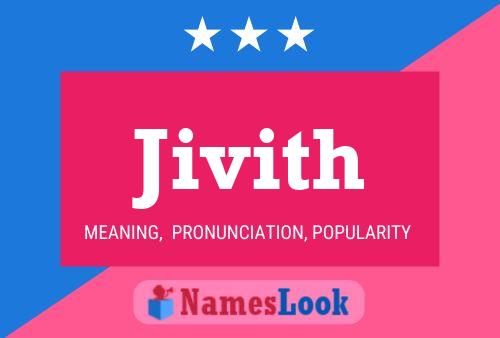 Póster del nombre Jivith