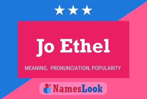 Póster del nombre Jo Ethel