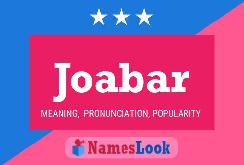 Póster del nombre Joabar