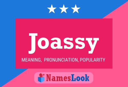 Póster del nombre Joassy