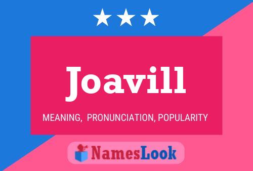 Póster del nombre Joavill