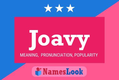 Póster del nombre Joavy