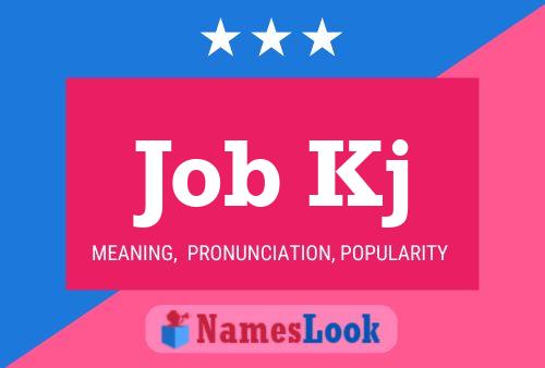 Póster del nombre Job Kj