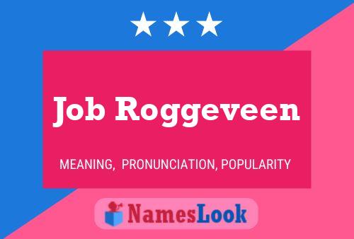 Póster del nombre Job Roggeveen