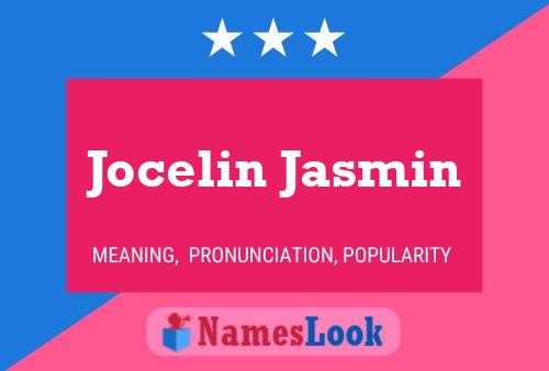 Póster del nombre Jocelin Jasmin