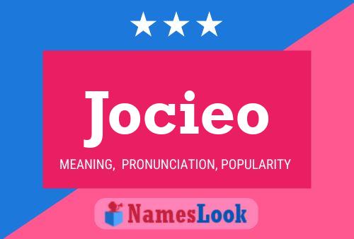 Póster del nombre Jocieo