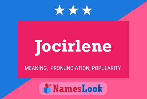 Póster del nombre Jocirlene