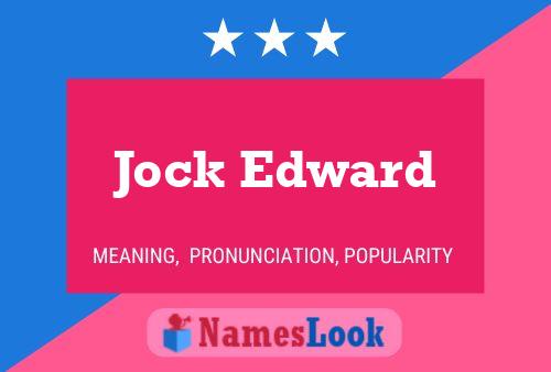 Póster del nombre Jock Edward