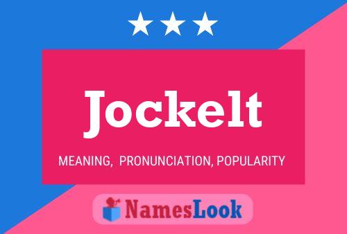 Póster del nombre Jockelt