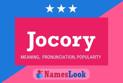 Póster del nombre Jocory