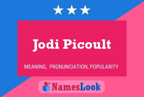 Póster del nombre Jodi Picoult