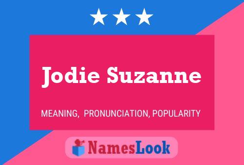 Póster del nombre Jodie Suzanne