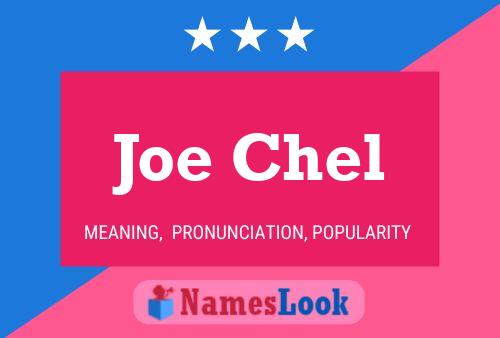 Póster del nombre Joe Chel