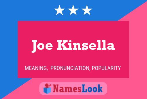 Póster del nombre Joe Kinsella