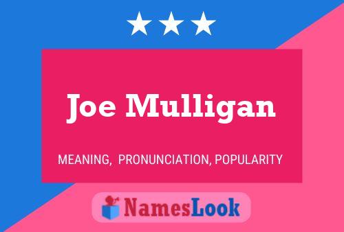 Póster del nombre Joe Mulligan