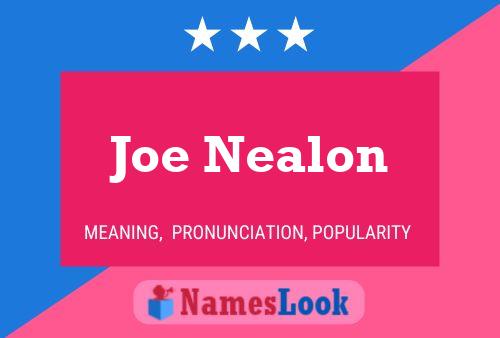 Póster del nombre Joe Nealon