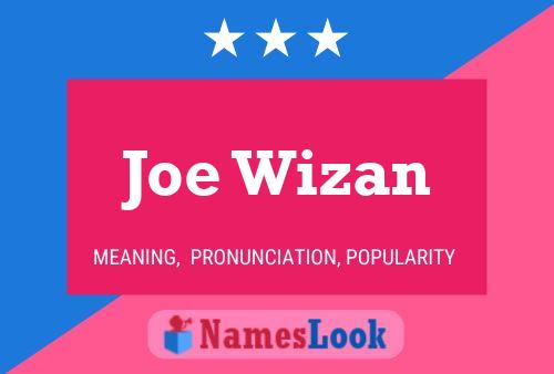 Póster del nombre Joe Wizan