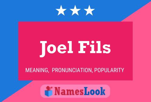 Póster del nombre Joel Fils