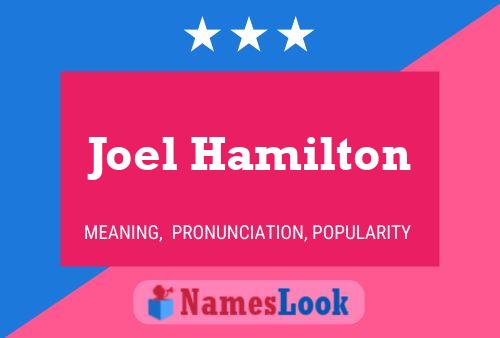 Póster del nombre Joel Hamilton