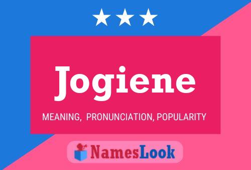 Póster del nombre Jogiene