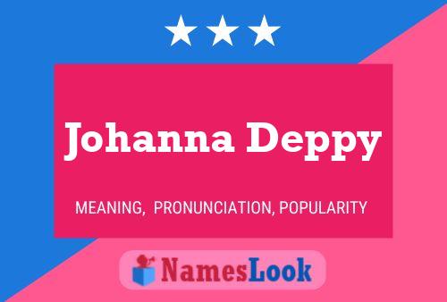 Póster del nombre Johanna Deppy