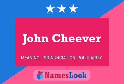 Póster del nombre John Cheever