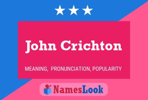 Póster del nombre John Crichton