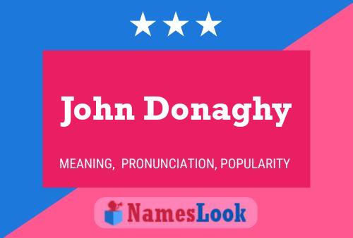 Póster del nombre John Donaghy