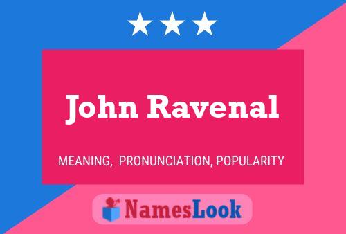 Póster del nombre John Ravenal