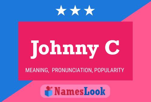 Póster del nombre Johnny C